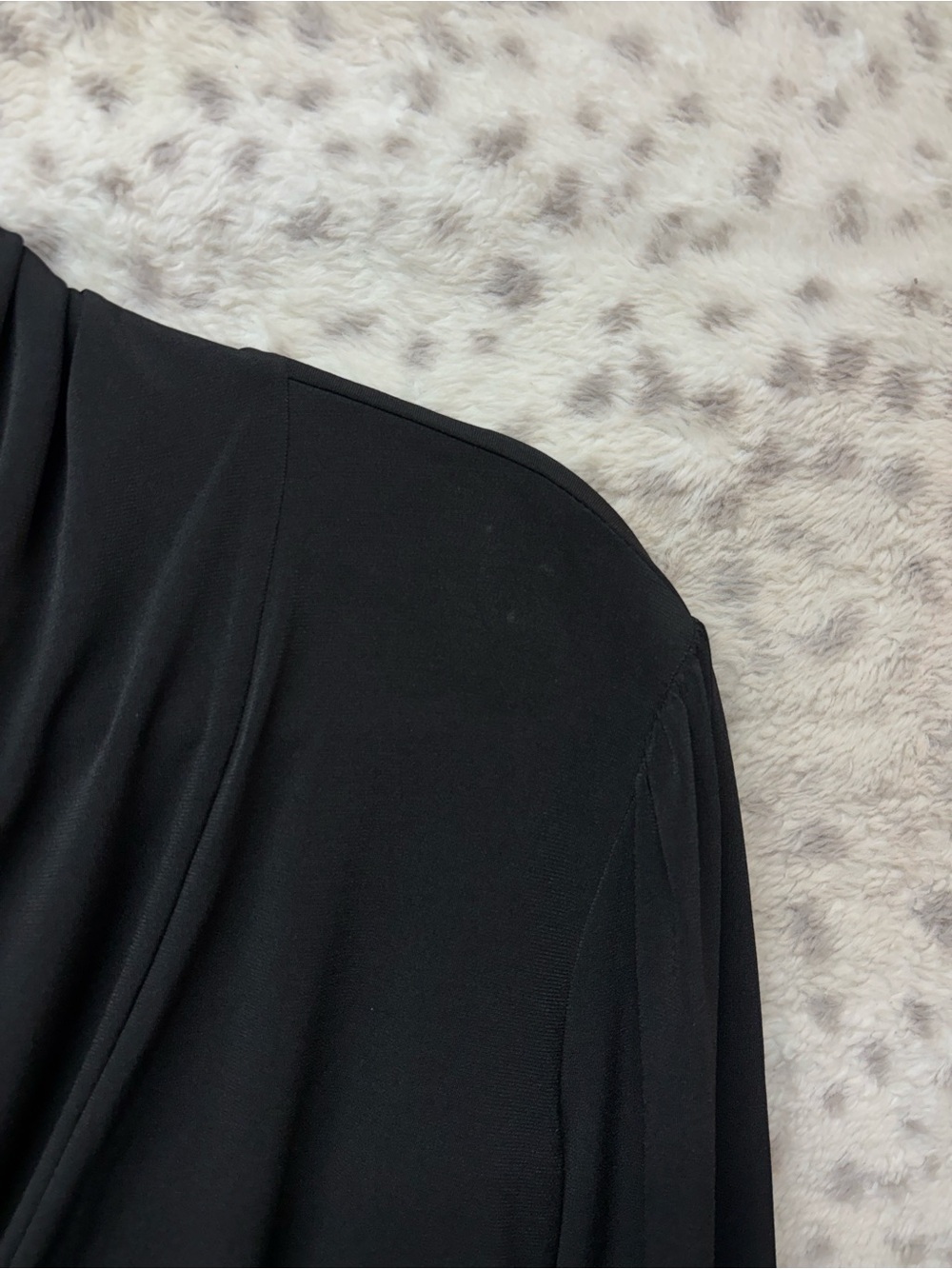 VINTAGE ATTENTION WRAP BLOUSE - Picture 3 of 3